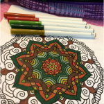 Colorear el mandala