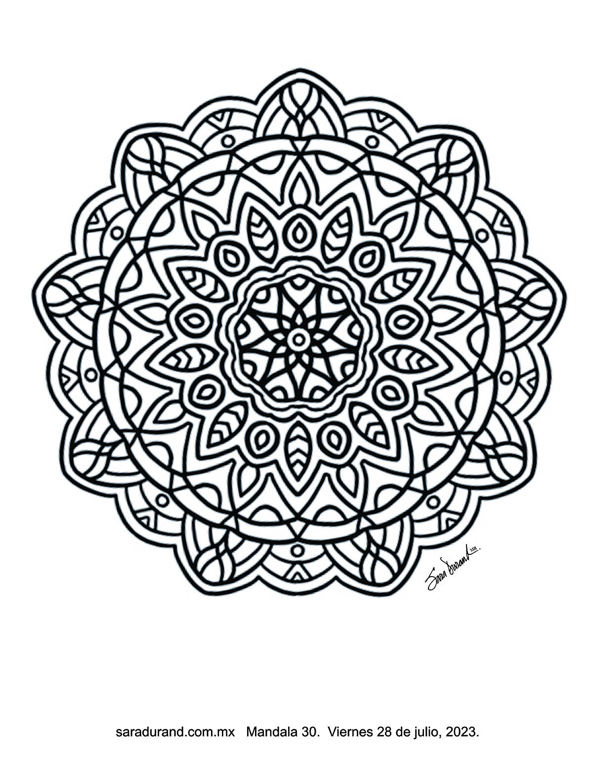 ES VIERNES-mandala 030-28 julio 2023